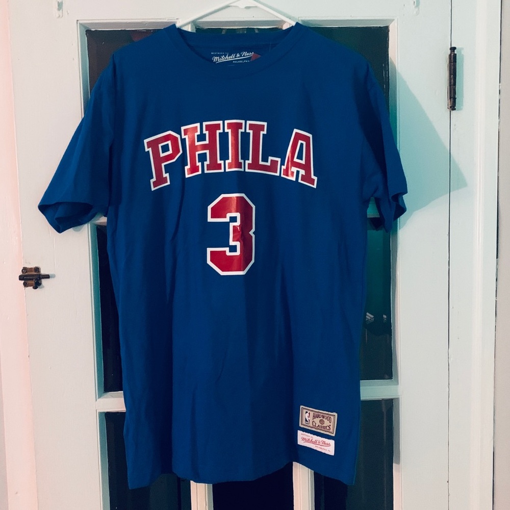 Blue Mitchell & Ness T-Shirt